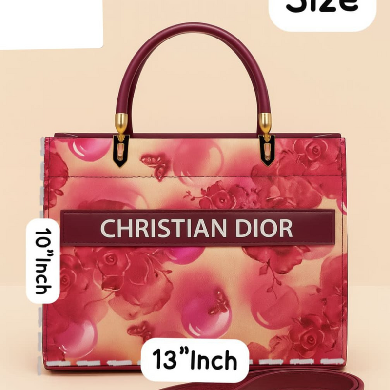 🎀 High Quality Christian Dior Larg Shoulder Bag For Girls 🎀