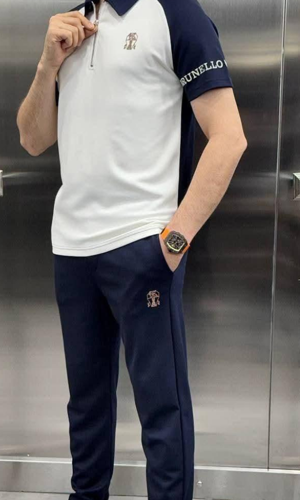 Panel Zip Style  Track suit