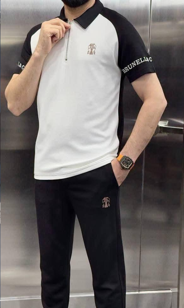 Panel Zip Style  Track suit