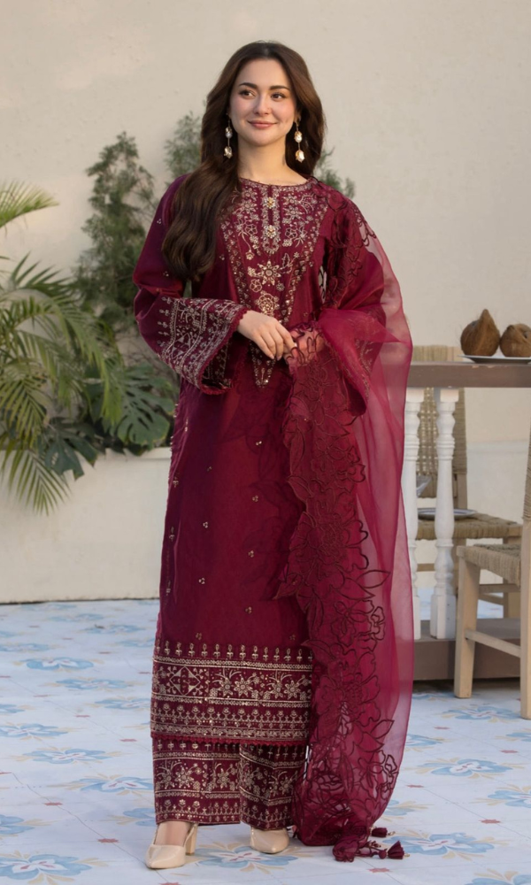 QALAMKAR 3pc Summer Casual Collection